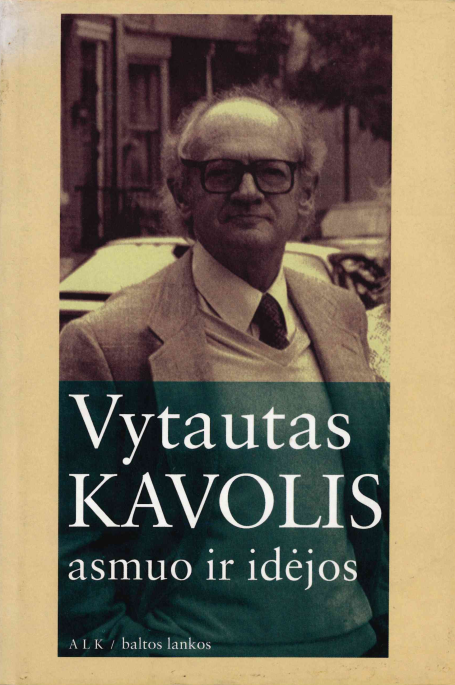 Vytautas Kavolis Asmuo ir idėjos, 2000