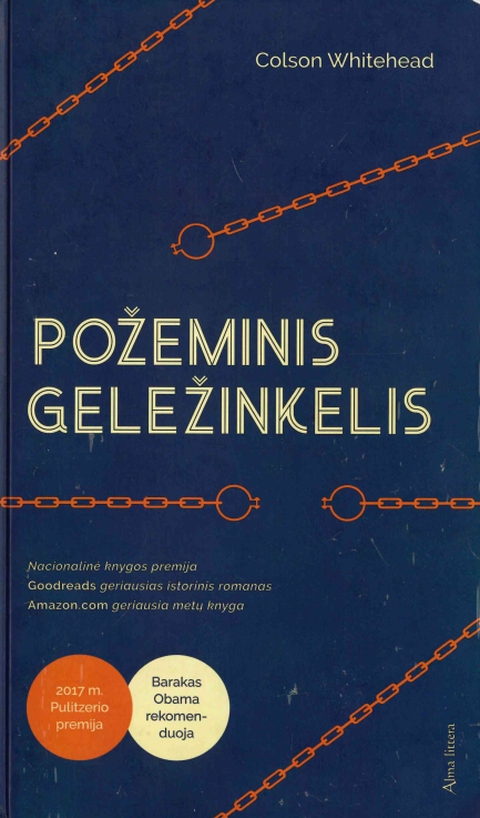 Colson Whitehead. Požeminis geležinkelis, 2018