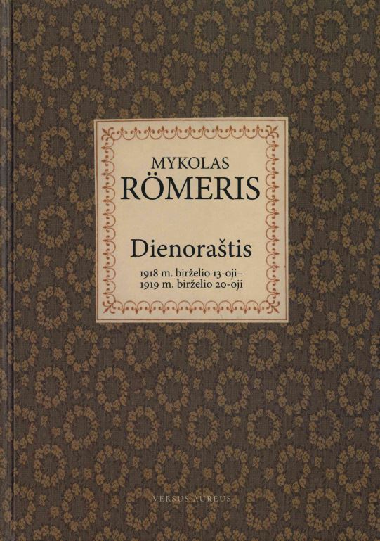 Mykolas Römeris. Dienoraštis. T. 1, 2007