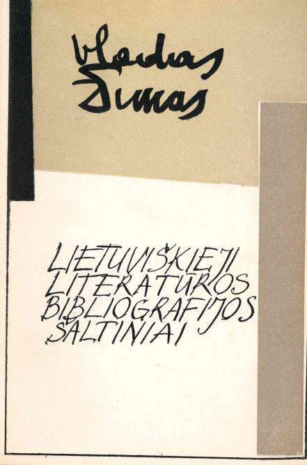 Vladas Žukas. Lietuviškieji literatūros bibliografijos šaltiniai, 1979