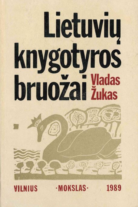 Vladas Žukas. Lietuvių knygotyros bruožai, 1989