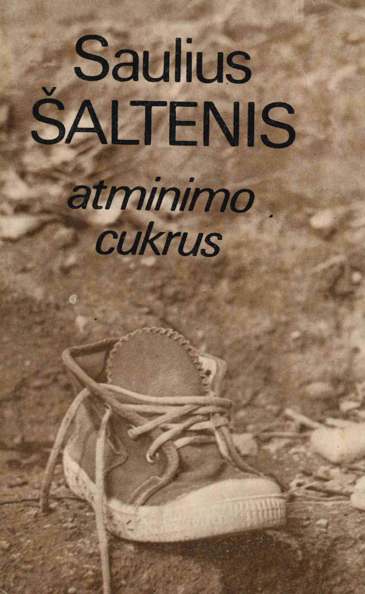 Saulius Šaltenis. Atminimo cukrus: apsakymai ir apysaka, 1983