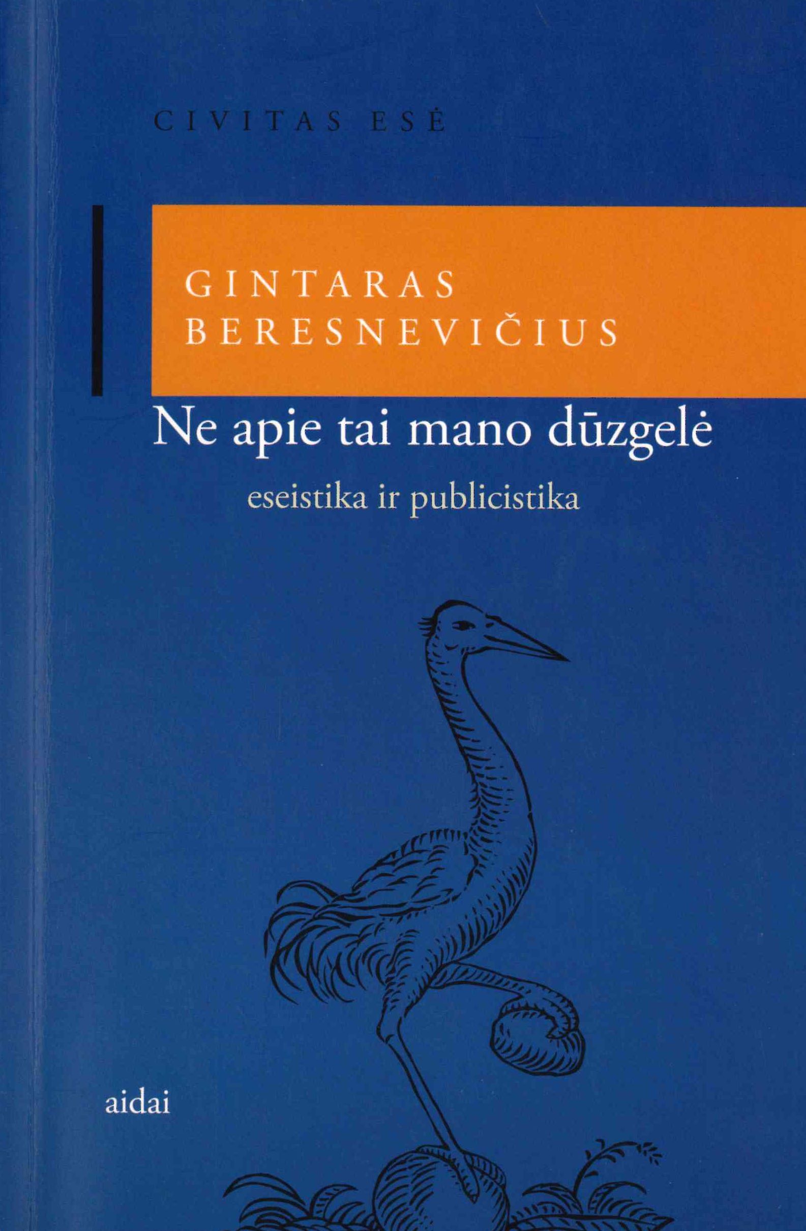 Gintaras Beresnevičius. Ne apie tai mano dūzgelė, 2007