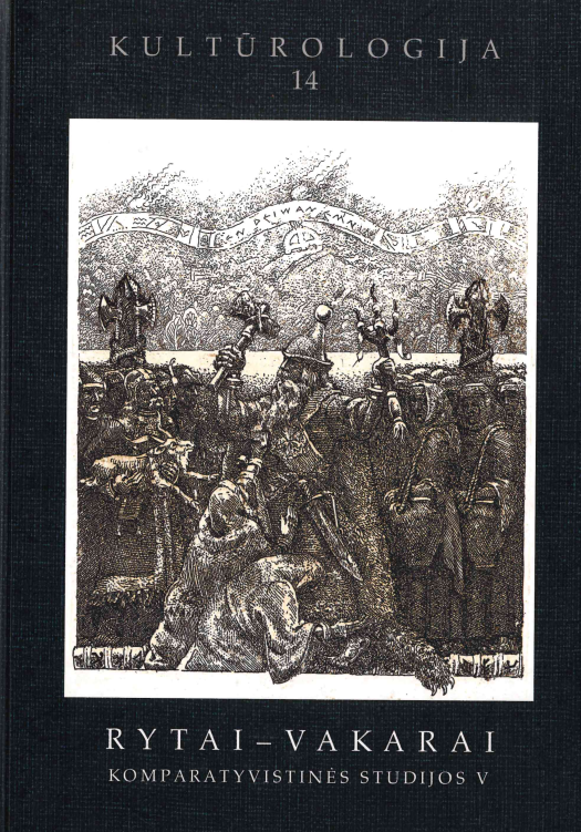 Kultūrologija. T. 14, Rytai-Vakarai: komparatyvistinės studijos V, 2006